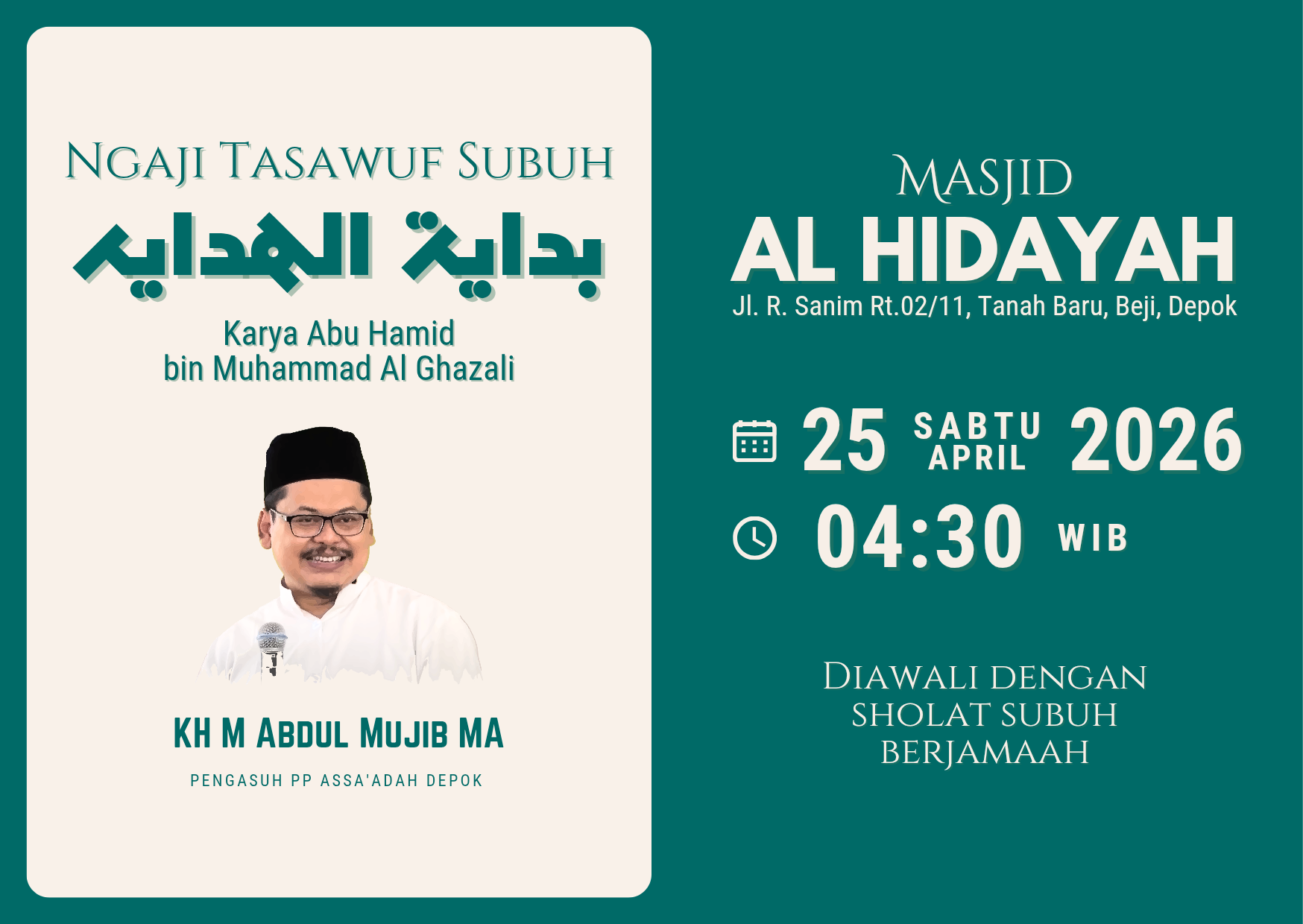 Bidayatul Hidayah: Belajar Menata Hidup Agar Lebih Berkah